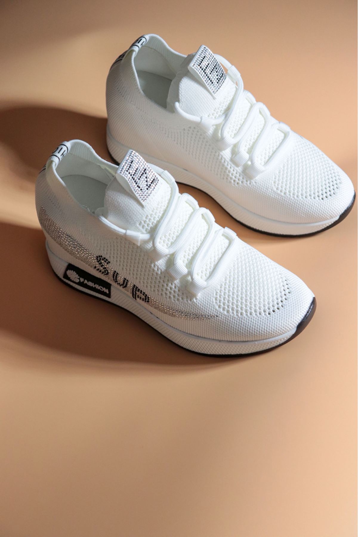 Guja - 22Y305 - Beyaz Sneakers Kadın Ayakkabı 